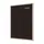 Letterbord Zwart 60x80cm licht houten frame
