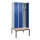 locker met bank,voor scheiding van kleding,HxBxD 2120x900x815mm,3vak