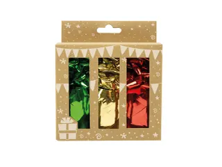 Cadeauversieringsset 12-delig 3 kleurig - 1