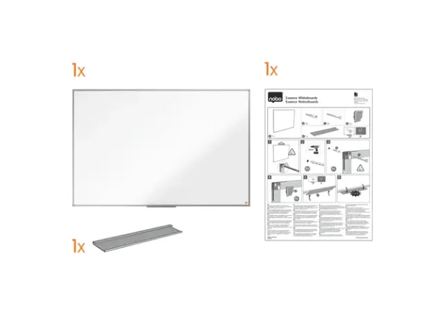 Nobo Essence Whiteboard 90x120cm Magnetisch Emaille