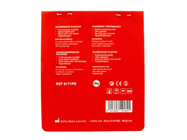 Tear & Wear Waterproof Easy-Pull 25x72mm 5 x 40 stuks