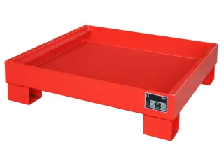 Opvangbak Staalplaat Hxbxd 220X900X800Mm Opvangvol. 68L Open Ral3000 - 1