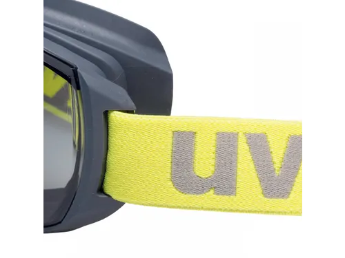 Ruimzichtbril uvex megasonic grijs 23% 9320281 4 stuks