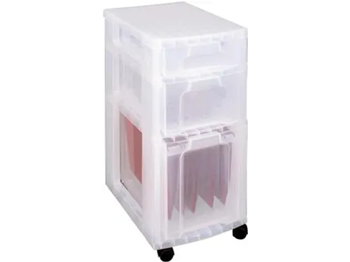 Ladenblok 7 + 12 + 25 Liter Transparant