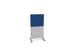 scheidingswand,HxB 1545x800mm,MP-lichtgrijs,BN6016-blauw