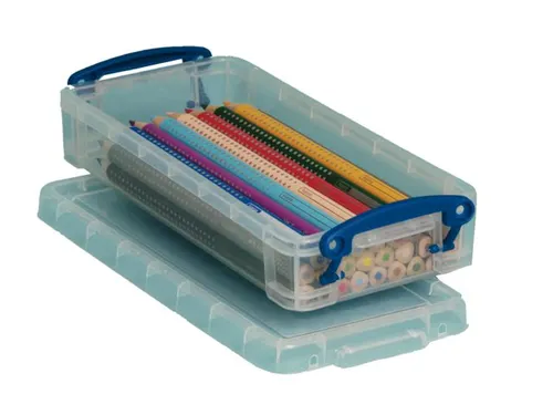 Opbergbox 0,55 liter 220x100x40mm transparant