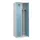 locker voor scheiding van kleding,HxBxD 1850x600x500mm,2vak