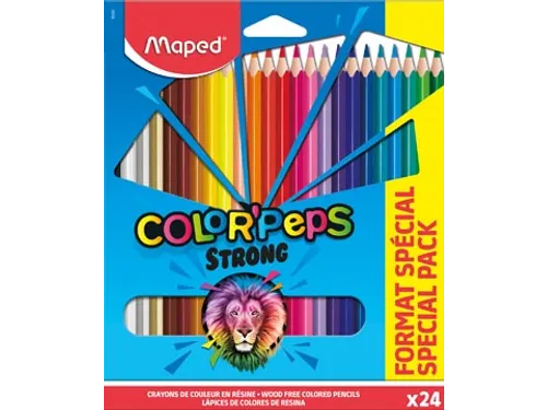 kleurpotlood Color'Peps 20 kleurpotloden + 4 fluo