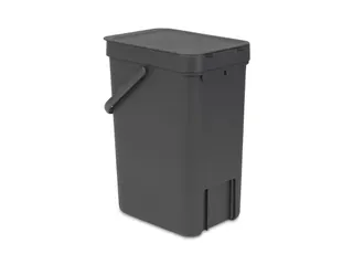 Afvalemmer Sort & Go 12 liter grijs Brabantia - 4
