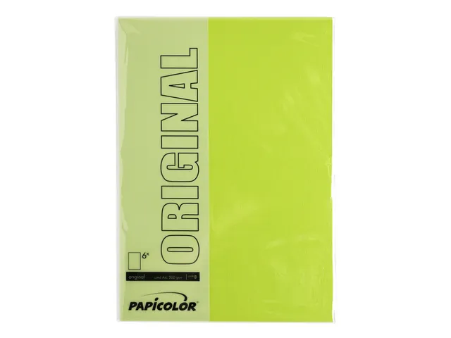 Kopieerpapier Papicolor A4 100gr 12 vel appelgroen