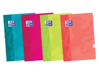 Schrift Oxford school touch A4 72blz ruit 10mm assorti - 3
