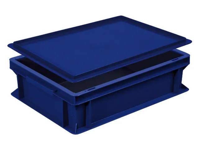 Oplegdeksel Voor Euronorm Stapelkrat Lxb 400X300Mm Grijs