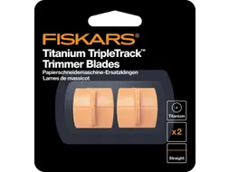 Reservemes Fiskars TripleTrack Titanium set à 2 stuks oranje