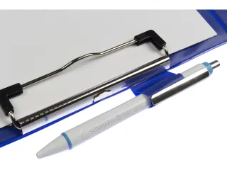 Klemmap Seco A4+ m klep blauw - 3