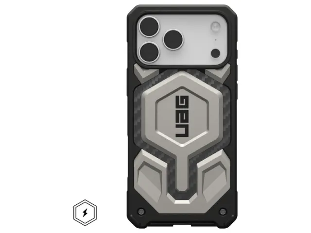 Monarch Apple iPhone 17 Pro Max Hoesje Titanium