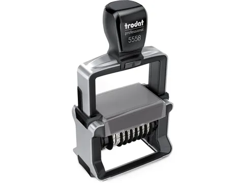 Professional 4.0 cijferbandstempel 5558 zwart