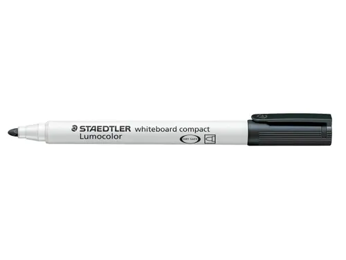 whiteboardmarker Lumocolor Compact zwart 2mm