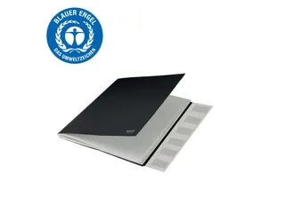 Sorteermap Leitz Recycle 6 tabs karton zwart - 5