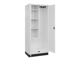 schoonmaakkast,HxBxD 1950x800x500mm,links 4vakken - 1