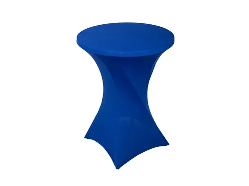 Tafelrok BRASQ voor statafel 80cm blauw