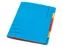 Sorteermap Jalema Secolor sixtab A4 6 vaks blauw karton