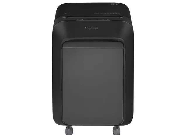 Papiervernietiger Fellowes Powershred LX210 snippers 4x12mm zwart P-4