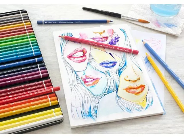 Crayon de couleur Aquarelle Albrecht Dürer 205 jaune cadmium citron