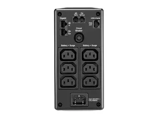 APC Back-UPS PRO BR650MI - Noodstroomvoeding, 6x C13 uitgang, USB, 650 - 3