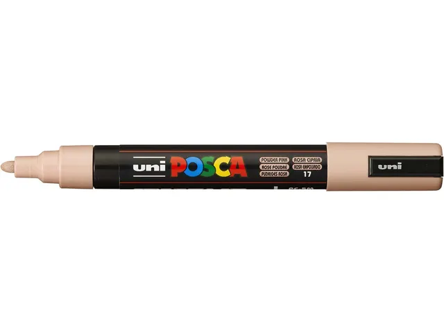 Uni Posca paintmarker PC-5M 18 - 25 mm ronde poeder roze
