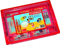 Kleurpotlood STABILO 882 woody 3-in-1 incl. 2 slijpers classpack 48st