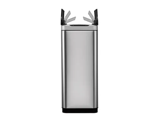 Stijlvolle Afvalbak Phantom Sensor Bin 45 Liter Mat Rvs Zwart