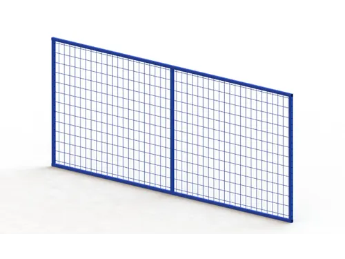 gaasachterwand,v. palletstelling,HxB 500x2225mm,v. traversen L 2225mm