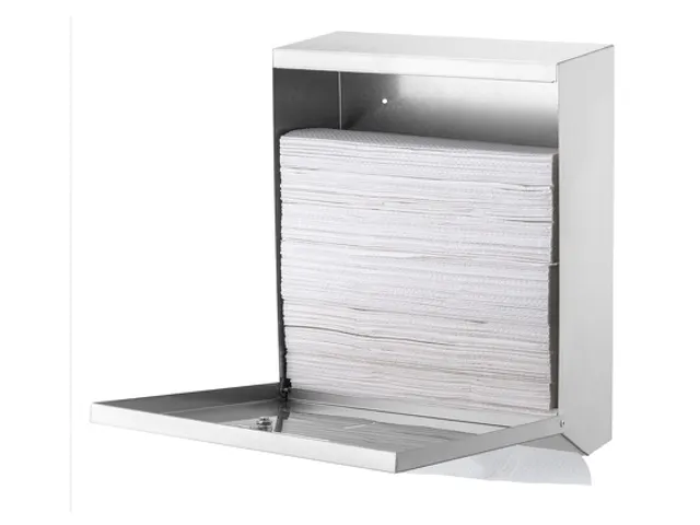 Rvs Handdoekdispenser Groot C-vouw Z-vouw