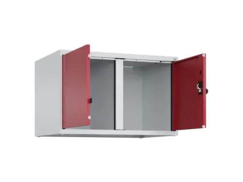 opzetkast,v. locker voor scheiding van kleding,2vak.,vak B 400mm