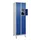 lockerkast,HxBxD 1950x600x500mm,2x5vakken,vak B 300mm,cil.-slot,voeten