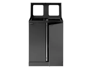 Bica Basic 871 Afvalscheidingsunit 2x45 liter Antraciet - 3