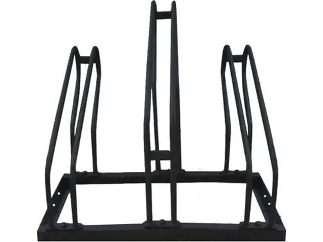 Fietsenrek Zwart 3 Fietsen BS300