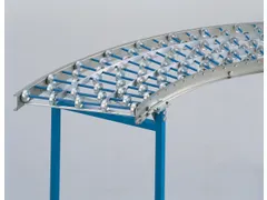 Bocht 90° Stalen Wieltjesbaan B 600Mm Asafstand 125Mm