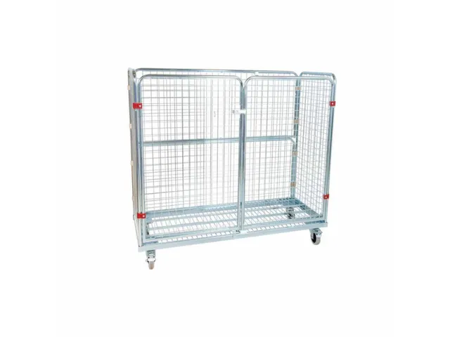 rolcontainer,draagverm. 500kg,HxLxB 1400x620x1500mm,nuttige H 1190mm