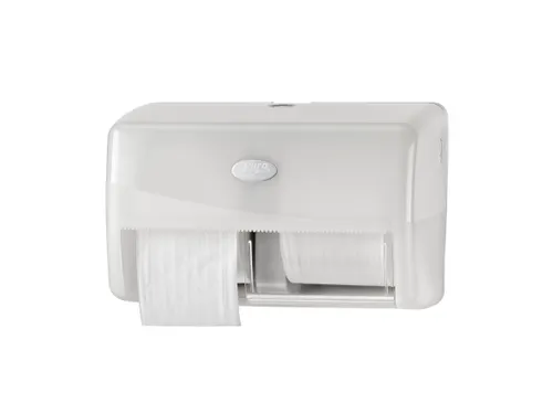 Euro Products 431003 Pearl Toiletpapierdispenser corelessrol Pearl wit