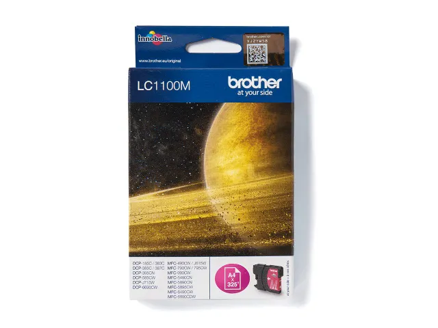 Inktcartridge Brother LC-1100M rood