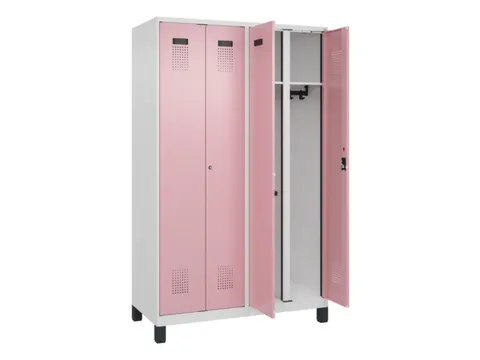 locker voor scheiding van kleding,HxBxD 1950x1200x500mm,4vak