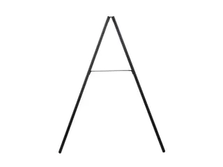 Europel Krijtstoepbord met Topbord 660 x 1280 mm DELUX Zwart - 4