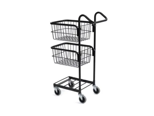 Miniwagen 2Manden Draagvermogen 50Kg L X B 650X 360Mm Zwart