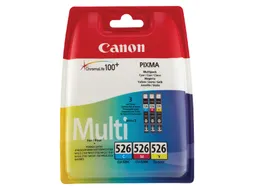 Canon CLI-526 Multipack Inktcartridge 3 Kleuren Origineel