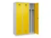 locker voor scheiding van kleding,HxBxD 1850x1200x500mm,3vak