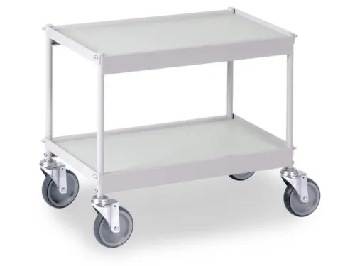 Universele Wagen 150kg Lxb 660x335mm 2 Etages Zilvergrijs