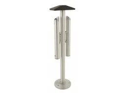 Vrijstaande Dubbele Asbakpaal Aluminium 5 Liter