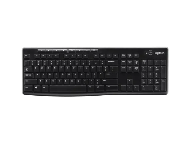 Logitech K270 Toetsenbord QWERTY NL draadloos zwart USB