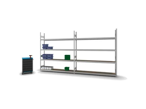 breedvakstelling,grondveld,HxBxD 2500x2320x435mm,vakl. 350kg